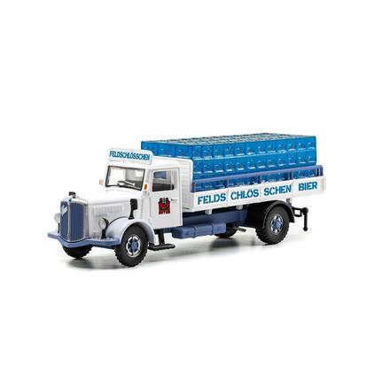 ACE 002369 Saurer S4C Pritsche Feldschlösschen - H0 (1:87)