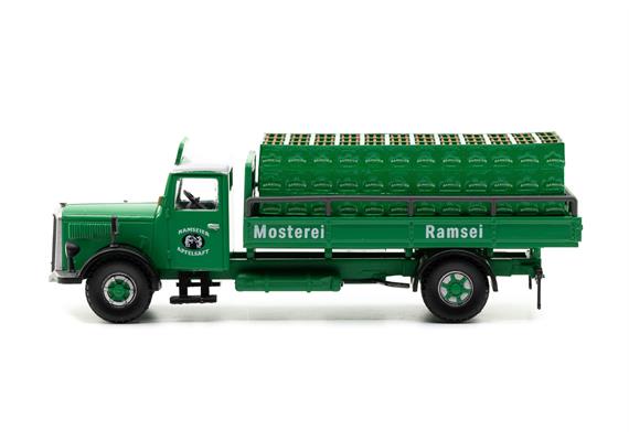 ACE 002372 Saurer S4C Pritsche Ramseier Apfelsaft - H0 (1:87) | Bild 6