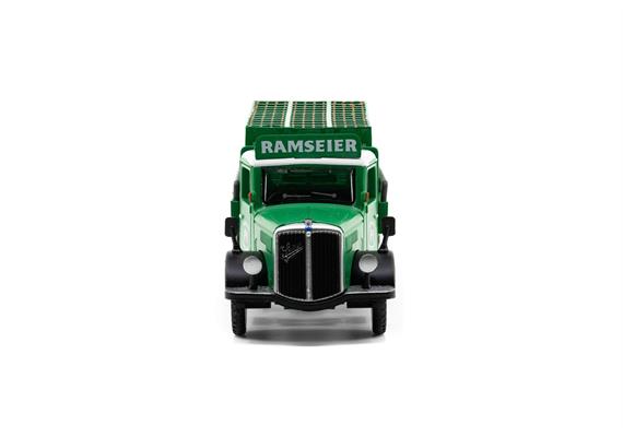 ACE 002372 Saurer S4C Pritsche Ramseier Apfelsaft - H0 (1:87) | Bild 2