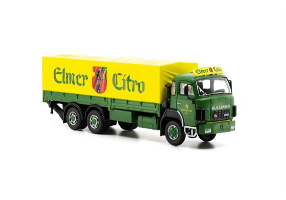 ACE 002391 Saurer D250B F6x4 Pritsche-Plane "Elmer Citro" - H0 (1:87) | Bild 3
