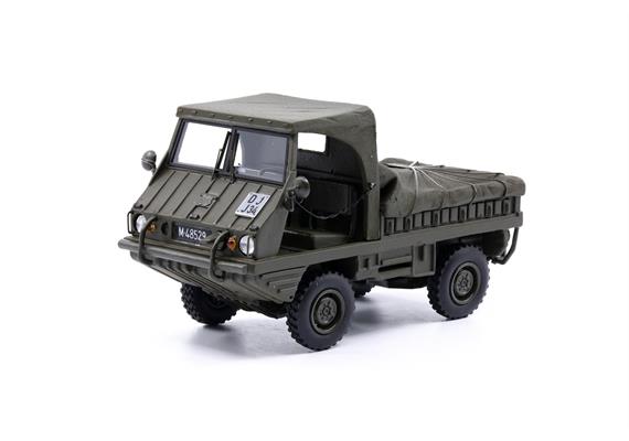 ACE 005519 Haflinger AP 700 mit Plane auf Ladefläche - Massstab 1:43 | Bild 1