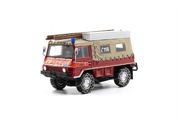 ACE 005543 Pinzgauer 710M Feuerwehr Davos - Massstab 1:43 | Bild 1