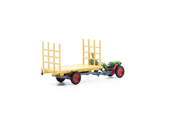 ACE 008732 Rapid mit Anhänger und Fahrerfigur - H0 (1:87) | Bild 4