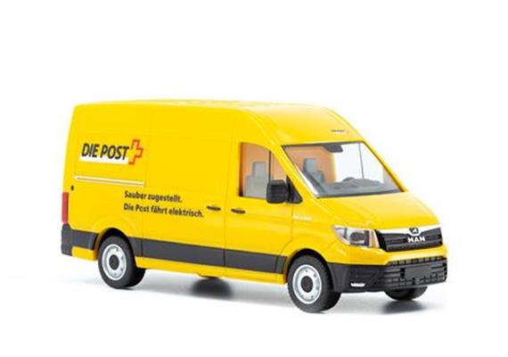 ACE Arwico Collection Edition 002503 MAN eTGE «Die Post» Elektro Lieferwagen, 1:87 | Bild 3