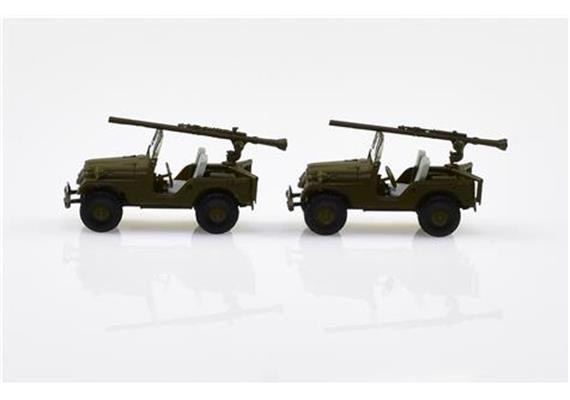 ACE Arwico Collection Edition 005103 Jeep PAK58 Panzer-Abwehr (2 Stk.) HO | Bild 2