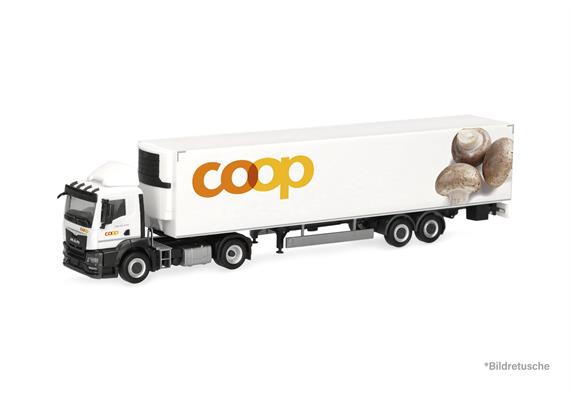 ACE MAN TGS Kühlkoffer Sattelzug "Coop" - H0 (1:87) | Bild 1