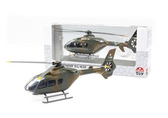 ACE TOY 001102 EC-635 Swiss Air Force Helikopter Midi