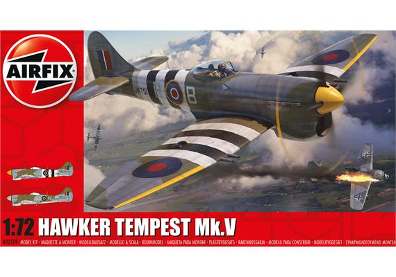 Airfix A02109 Hawker Tempest Mk.V, Bausatz - Massstab 1:72 | Bild 1