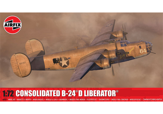 Airfix A09011 Consolidated B-24D Liberator - Massstab 1:72 | Bild 1
