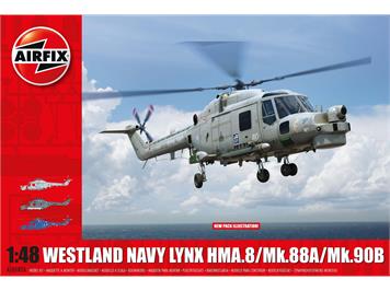 Airfix A10107A Westland Navy Lynx Mk.88A/HMA.8/Mk.90B, Bausatz - Massstab 1:48