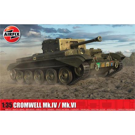 Airfix A1384 Cruiser Mk.VIII A27M Cromwell Mk.IV / Mk.VI - Massstab 1:35