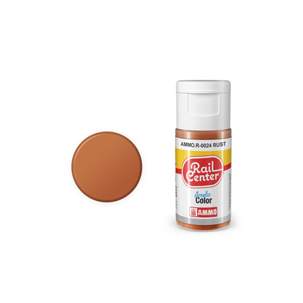 AMMO R-0024 Rail Center Rost, matt, Acrylfarbe, 20 ml