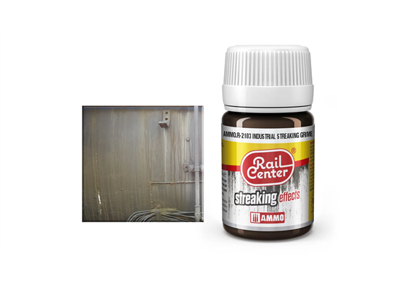 AMMO R-2103 Rail Center Industrieschmutzstreifen, Effekt, 35 ml