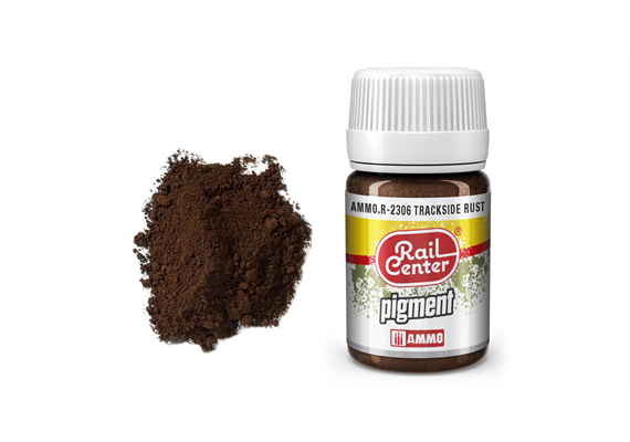 AMMO R-2306 Rail Center Bahnstrecken-Rost, Pigmente, 35 ml