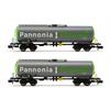 Arnold 6536 Kesselwagenset "Pannonia / Ethanol" WASCOSA 2teilig, N (1:160)