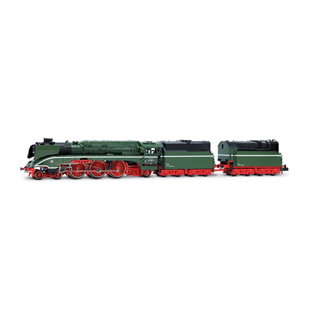 Arnold HN2665S DR Dampflokomotive 02 0201-0, chromgrün - N (1:160)