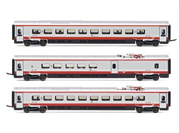 Arnold HN3507 FS Mittelwagen zu ETR 610 Frecciargento, 3teilig - N (1:160)