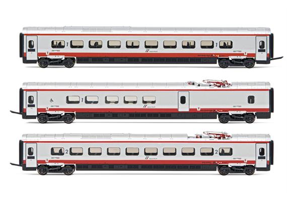 Arnold HN3507 FS Mittelwagen zu ETR 610 Frecciargento, 3teilig - N (1:160)