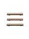 Arnold HN4364 DB, 3er Packwagen "TEE Bavaria" (Apm121, Avm111 & ARDm106), rot/beige - N