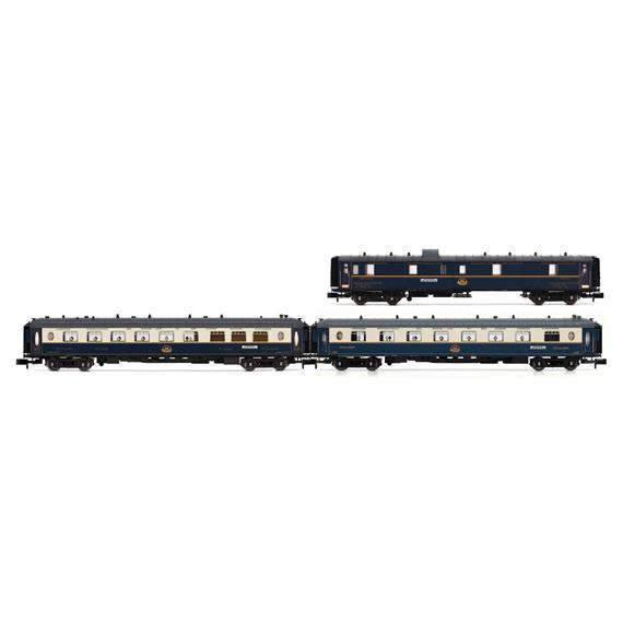 Arnold HN4490 CIWL 3-teil. Set Edelweiss Pullman Express "Fleche d'Or/Étoile du Nord" - N