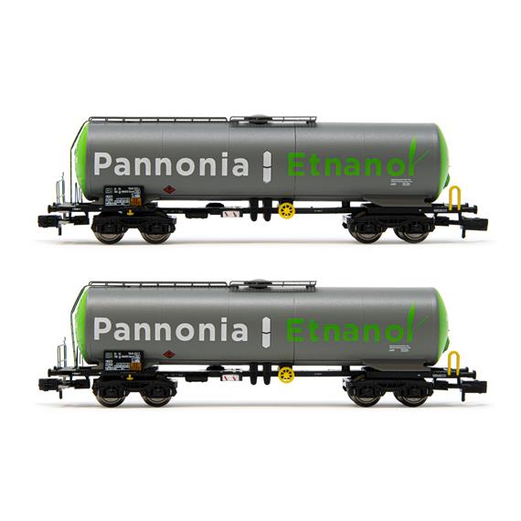 Arnold 6536 Kesselwagenset "Pannonia / Ethanol" WASCOSA 2teilig, N (1:160)