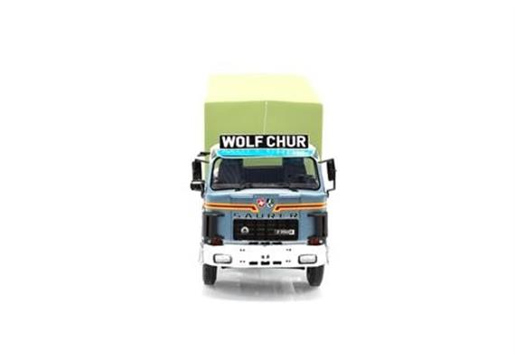 ATC 005524 Saurer D250B Pritsche Plane Peter Wolf Chur (CH), 1:43 | Bild 3