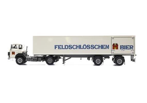 ATC 005526 Saurer D330B Frontlenker Sattelzug Feldschlösschen Bier, Massstab 1:43 | Bild 6