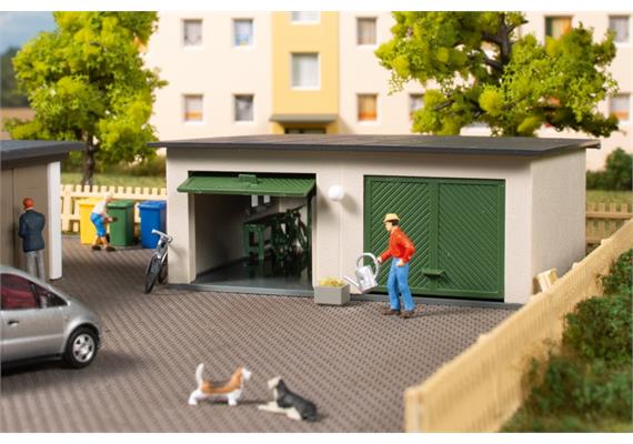 Auhagen 11456 Doppelgarage - H0 (1:87) | Bild 1