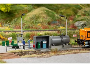 Auhagen 11469 Kleinlok-Tankstelle - H0 (1:87)