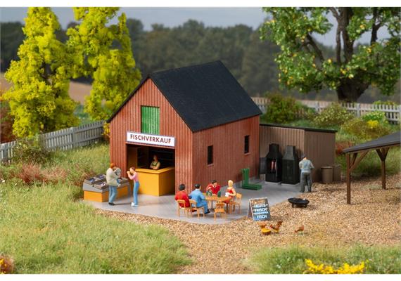 Auhagen 11475 Hofladen - H0 (1:87) | Bild 1