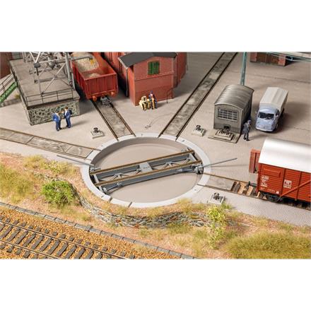 Auhagen 11481 Drehscheibe 2-Leiter-System - H0 (1:87)