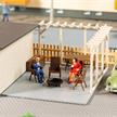 Auhagen 11484 Garagen mit Zubehör - H0 (1:87) | Bild 2