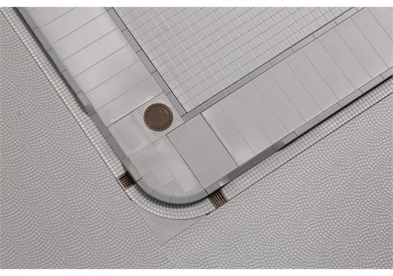 Auhagen 42657 Gehwegplatten mit Zubehör - H0 (1:87) | Bild 2