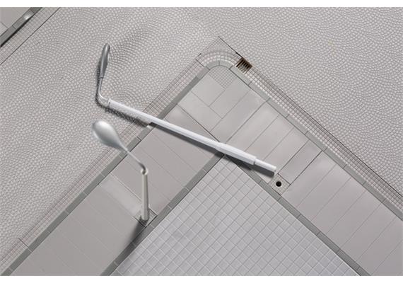 Auhagen 42657 Gehwegplatten mit Zubehör - H0 (1:87) | Bild 4