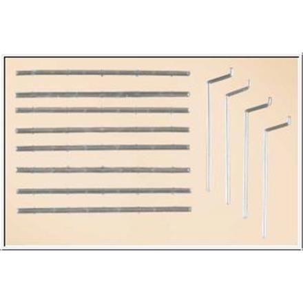 Auhagen 48643 Dachrinnen, Fallrohre - H0 (1:87)