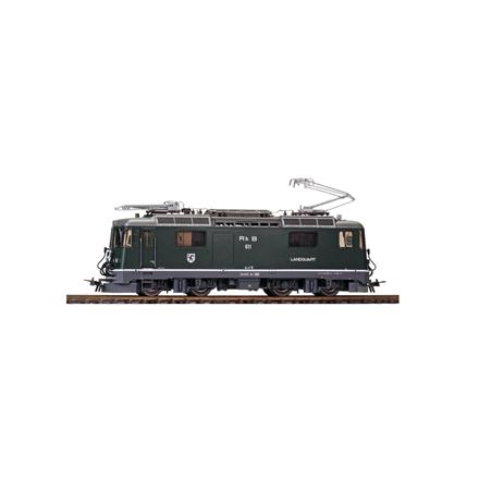 Bemo 1258 110 RhB Ge 4/4 II 611, "Landquart", Nostalgielok - H0m (1:87)