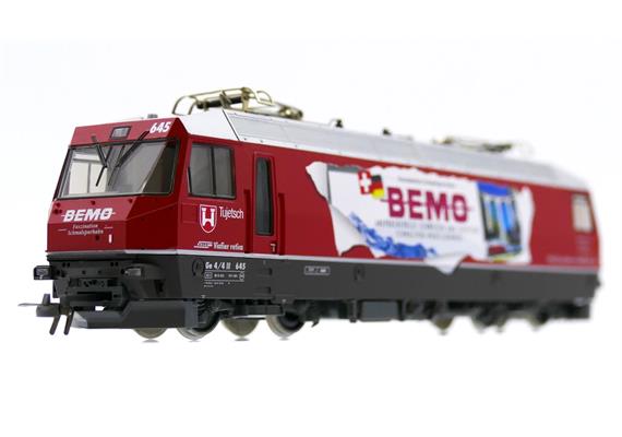 Bemo 1259 115 RhB Ge 4/4III 645 Werbelok "Bemo" - H0m (1:87) | Bild 2