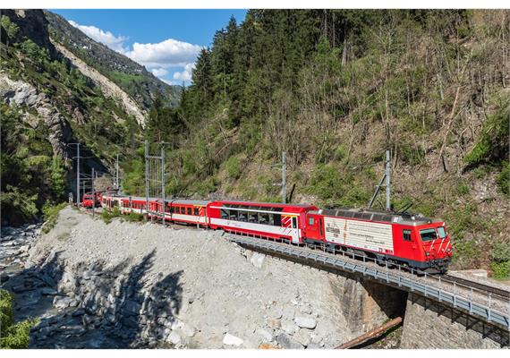 Bemo 1462 565 MGB HGe 4/4 II 5 "Matterhorn Story", AC 3L, digital MM/DCC mit Sound - H0 | Bild 2