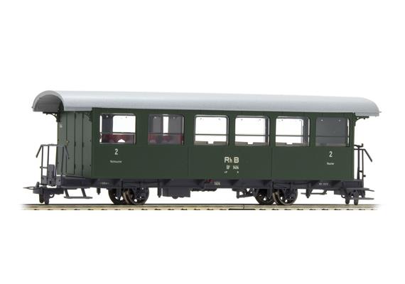 Bemo 3233 124 RhB B2 1414 ex AB2 Zweiachser grün