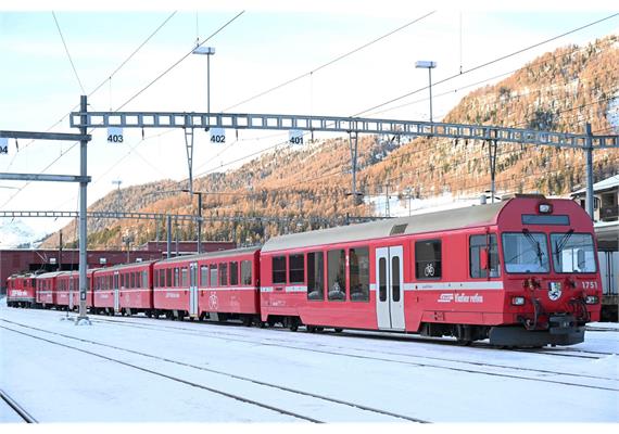 Bemo 3249 112 RhB BDt 1752 Steuerwagen NEVA Retica - H0m | Bild 2