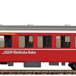 Bemo 3256 143 RhB AB 1543 Einheitswagen I BB rot - H0m (1:87) | Bild 1