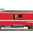 Bemo 3270 183 RhB D 4223 Packwagen neurot, Pantograph demontiert - H0m (1:87) | Bild 1
