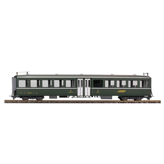 Bemo 3284 115 RhB B 2335 Mitteleinstiegswagen grün - H0m (1:87)