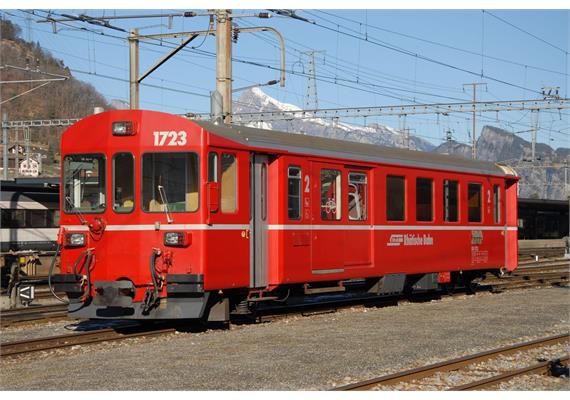 Bemo 3287 153 RhB BDt 1723 Steuerwagen Rechtecklampen - H0 (1:87) | Bild 2