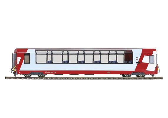 Bemo 3289128 RhB Bp 2538 Panoramawagen "Glacier Express" - H0m (1:87)