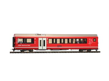 Bemo 3298 172 RhB B 577 01 AGZ Freizeitabteil, mit LED Innenbeleuchtung - H0m (1:87)