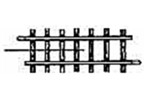 Bemo 4282 000 Gerades Gleis 56,5mm - H0m (1:87)