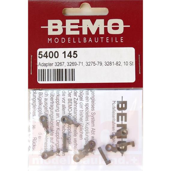 Bemo 5400 145 Kurzkupplungs-Adapter, Inhalt 10 Stück - H0m (1:87)