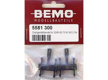 Bemo 5581 300 Drehgestellblende RhB EWIII, 2 Stück - H0m