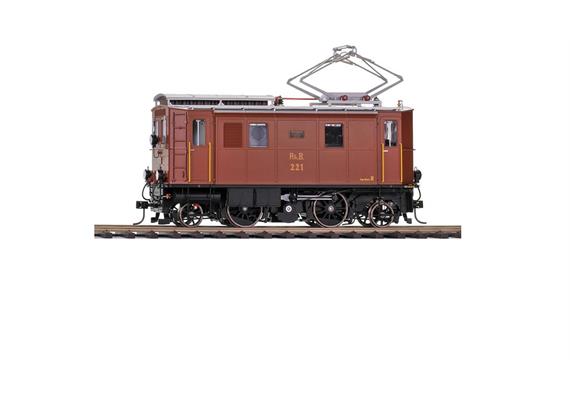 Bemo 9356 111 RhB Ge 2/4 221 Stangen-Nostalgielok, DC, digital DCC/MM/mfx/Sound - 0m | Bild 1
